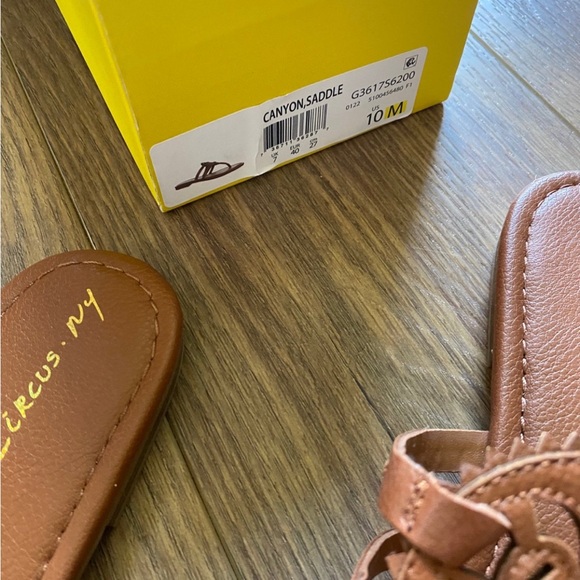 Sam Edelman sandals Circus NY Saddle Brown size 10 - Picture 3 of 3